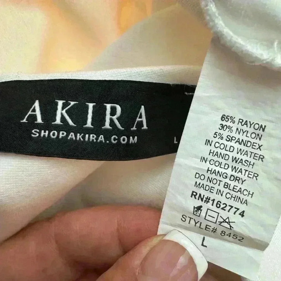 Akira spaghetti straps mini dress size large. - Picture 9 of 9